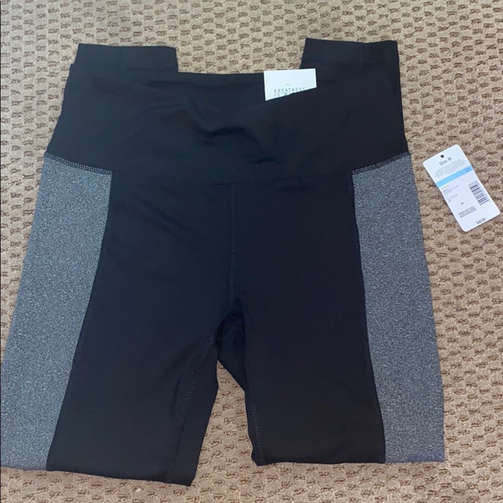 Black and Grey Leggings